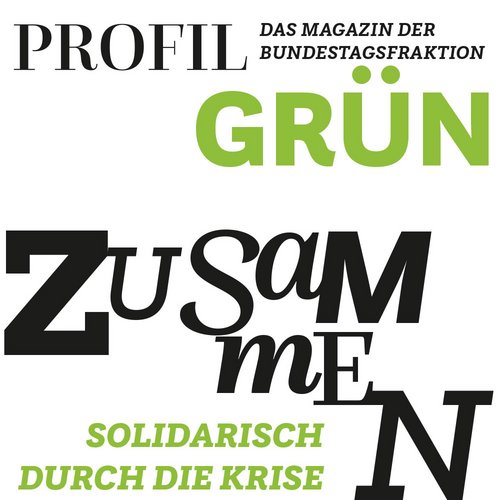 Titelblatt der Zeitschrift profil:GRÜN im April 2020